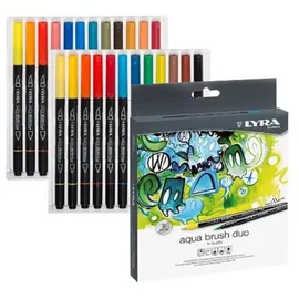 Lyra Pet Aqua Brush Duo Set 24 St. türkis