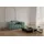 Fun Möbel Sessel Chantal Opera Velvet 121 x 78 x 96 cm Grün mit Zierkissen