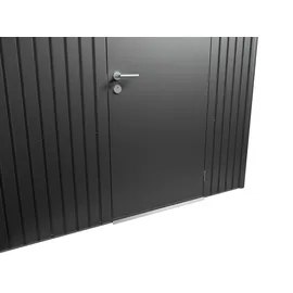 Biohort AvantGarde A8 2,6 x 3,8 m dunkelgrau-metallic Einzeltür
