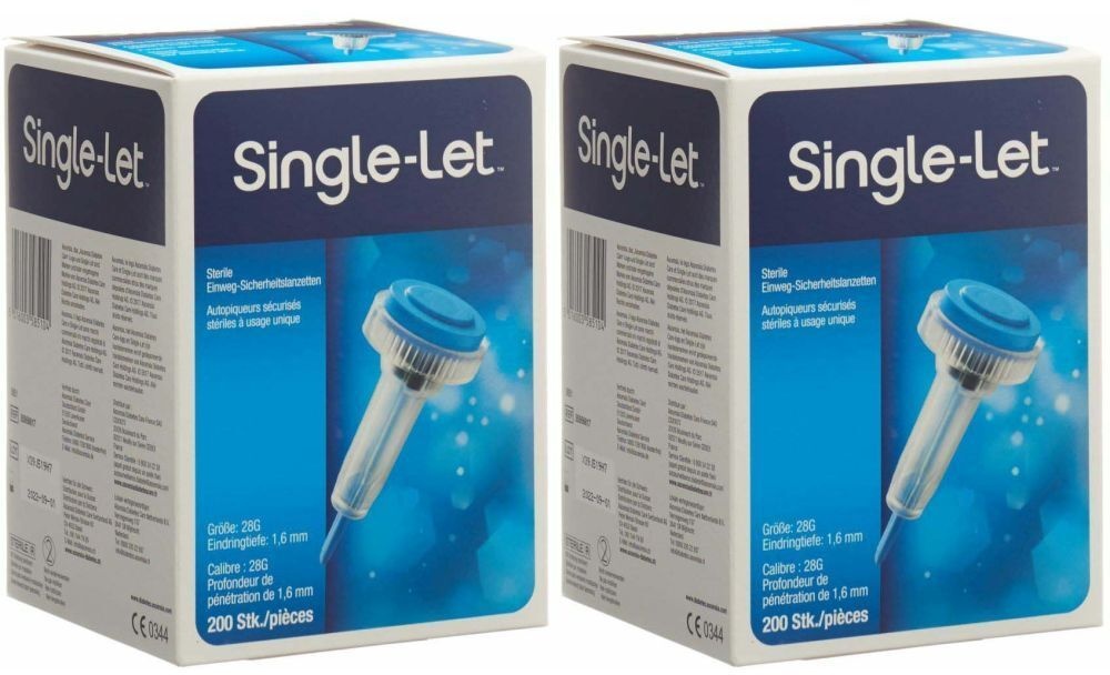 Single-LetTM Sterile Einwegstechhilfen