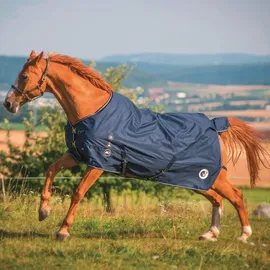 HorSeven Regendecke 50g - marine/navy Größe:135