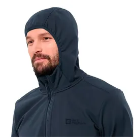Jack Wolfskin Bornberg Kapuzenpullover - Night Blue - 2XL