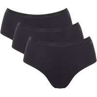 SLOGGI Midi Slip 3 St. Schwarz XL