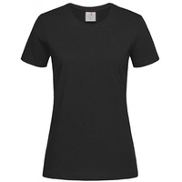 Stedman Classic-T Women Rundhals T-Shirt für Damen, black opal, L