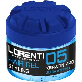 lorenti tokyo & seoul Hair Styling Gel 05 Keratin-Pro Ultra Hold 300ml - Haargel Herren - Starker Halt - Kein Verkleben und ohne Rückstände - Alkohol Frei - Hair Gel - wet hair look
