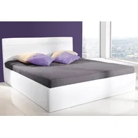 Westfalia Schlafkomfort Polsterbett, weiß, B:147cm L:210cm, Bezug Bett: Microfaser
