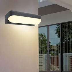 Außenleuchte Wandlampe LED Gartenlampe IP54 leuchtet abwärts Anthrazit 1 Flammig