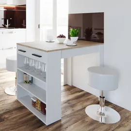 Vicco Repose, Stehtisch Loungetisch Tresentisch Tisch Küchentisch Regal