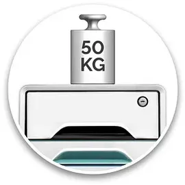 CEP Schubladenbox Smoove Secure 28,8 x 36,0 x 27,1 cm 4-tlg. weiß/bunt