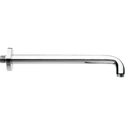 Wand-Anschlussrohr (Ausführung: Wand-Anschlussrohr MS DN 15 400mm verchromt rund)