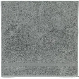 Rhomtuft Waschhandschuh 16 x 22 cm grau