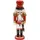 Dekohelden24 Nussknacker Soldat Holz ca. 25 cm rot