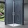 SoGood doporro Eck-Duschkabine 75x80x195cm Duschabtrennung Hebe- und Senkmechanismus Eckdusche ESG-Sicherheitsglas Klarglas