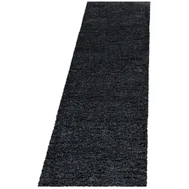 Ayyildiz Hochflorteppich Fluffy 3500 Anthrazit 60 cm x 110 cm