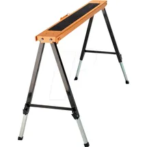 BATAVIA Arbeitsbock Leder/Metall braun