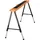 BATAVIA Arbeitsbock Leder/Metall braun
