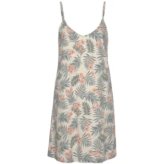 LASCANA Damen Negligé sand-beddruckt Gr.36/38