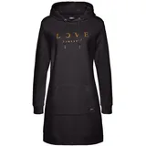 Buffalo Sweatkleid Schwarz 32/34