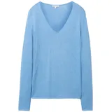 Basic Pullover Sea Blue Melange XL