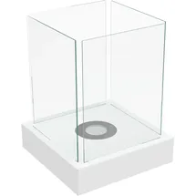 Kratki Tischkamin Tango 4 weiß