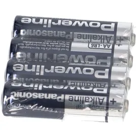 Panasonic 1,5V Panasonic AA Powerline Mignon Batterie LR6 4er Folie