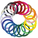 3DOODLER Filament FLOW PLA 20 Farben Nachfüllpack Polyacticsäure (PLA) Schwarz