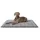 Knuffelwuff Hundematte Linea Travel XXXL 130 x 90 cm grau
