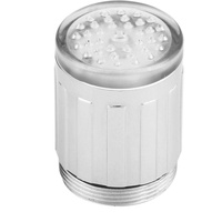 Yosoo Health Gear Licht Wasserhahn, Led Wasserhahn Aufsatz, Brausekopf Wasserhahn Mit Farbwechsel, Bunt Led Wasserhahn Für Küche Badezimmer