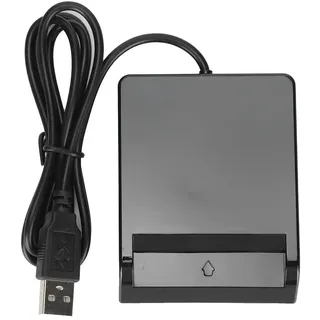 ciciglow USB 2.0 Multi-Card Reader,Smart Card Reader,Plug N Play, Kompatibel,Powered by USB,UnterstütztATM/IC/ID/CAC/SIM Geeignet für/Linux