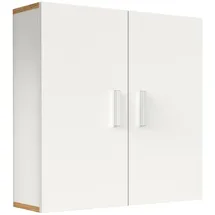 VCM Wandregal Badregal 60 x 60 x 18 cm Schwarz