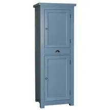 Casa Padrino Küchenschrank Landhausstil 67 x 50 x 180 cm Blau