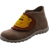 superfit Jungen - Schuhe HAPPY Slipper, Modern, BEIGE/GRAU 4000, 26