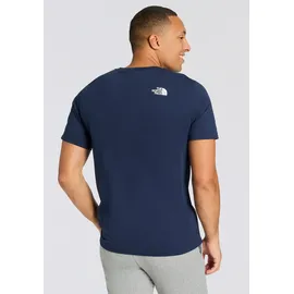 The North Face Simple Dome Kurzarm-t-shirt - Summit Navy - S