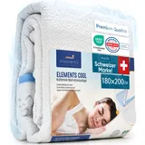 Mara Vital Kühlende Matratzenschoner 180x200 | Endlich kühl schlafen Dank PCM Kühlfasern | Matratzenauflage gegen Schwitzen mit 3–5 °C Kühleffekt | Matratzenschutz für den Sommer OEKOTEX Zertifiziert