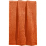 Erwin Müller Handtuch Heidelberg 100% Baumwolle orange Größe 50x80 cm - saugstark, gut trocknend, kompakt, leichte Qualität - ideal für Sport, Strand, Reisen (weitere Farben)