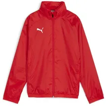 Puma teamGOAL Allweather Jacket Jr Rot 152