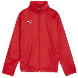 Puma teamGOAL Allweather Jacket Jr Rot 152