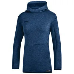 JAKO Premium Hoodie Damen marine meliert 36
