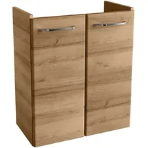 Fackelmann Waschbeckenunterschrank Milano 52 x 61 x 27,5 cm Braun