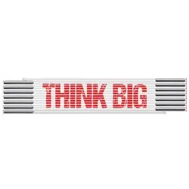 TOX Zollstock "THINK BIG" Holz