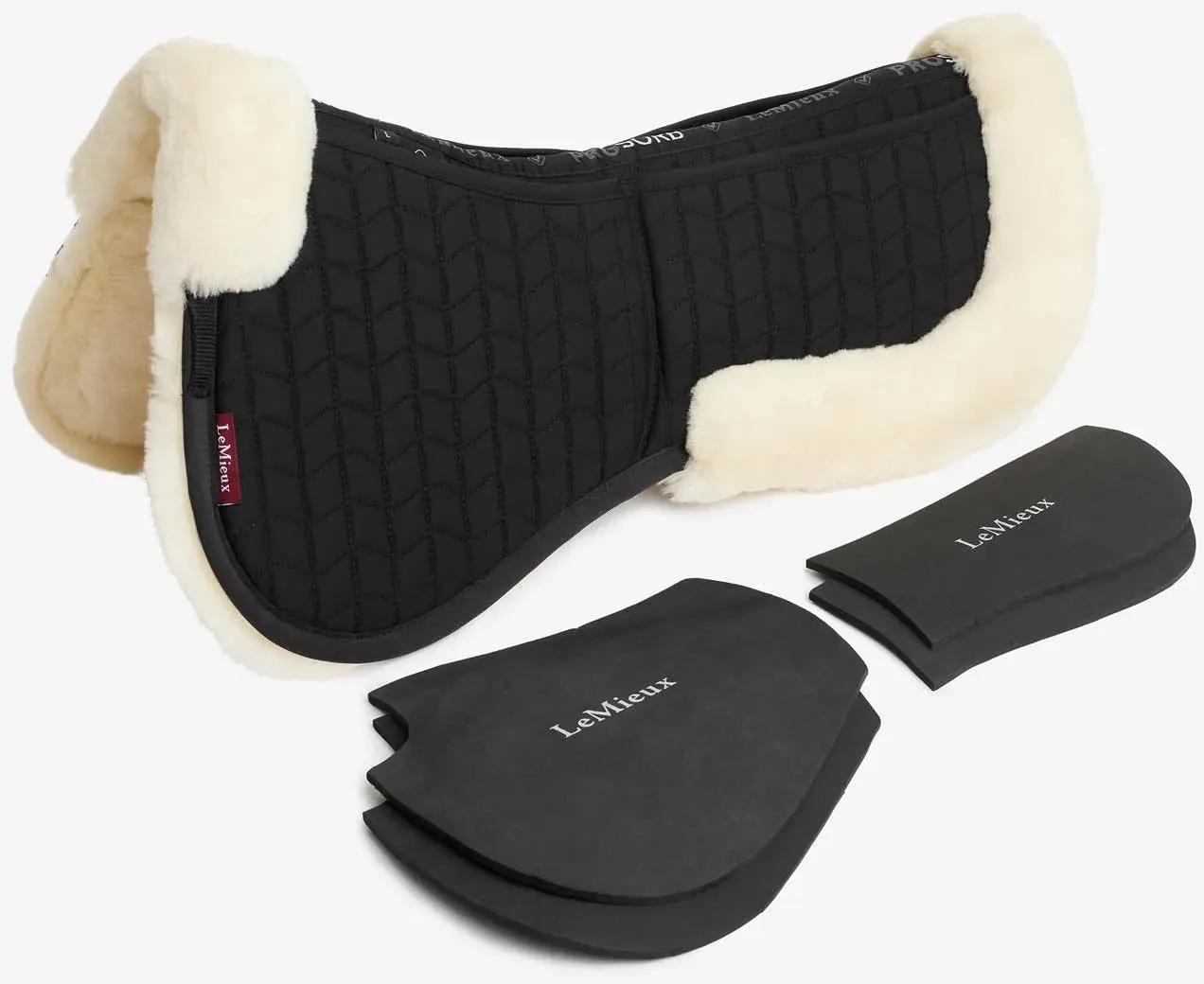 LeMieux Merino+ ProSorb 2 Pocket Half Pad