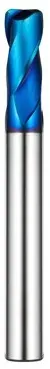 VHM Eckradiusfräser für Heavy Cuts Helix 30° BLUE R1 X 6mm 4ECR060010080