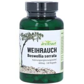 Dreikraut Weihrauch Extrakt Boswellia serrata 65% 400mg