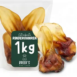 Hunde Helden Rinderohren mit Muschel 1 kg
