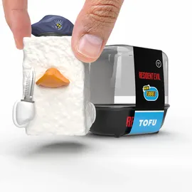 TUBBZ Mini: Resident Evil - Tofu als Cosplay-Gummiente Vinyl-Figur