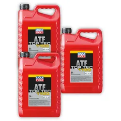 3x 5L LIQUI MOLY 3652 Getriebeöl Top Tec ATF 1100 Automatik Schalt Getriebe Öl