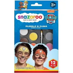 Snazaroo Paw Patrol - Make-up Colorset - Rubble & Zuma (791109)