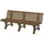 Blome Borkum 200 x 64 x 80 cm braun