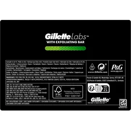 Gillette Labs Rasierer mit Reinigungs-Element,