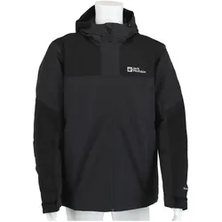 Jack Wolfskin Winterjacke Jasper 2024 (sehr wasser- und winddicht, atmungsaktiv) phantomgrau Herren